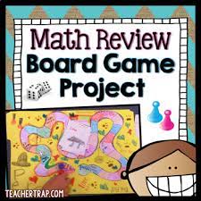 Multiplication and division board games by the busy class tpt from. Math Board Game Project Worksheets Teachers Pay Teachers