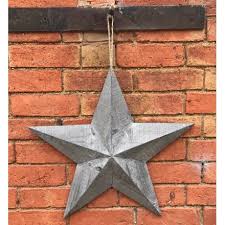 Tree lights and lit hanging decor ideas for spring and summer enjoyment. Greywashed Wooden Barn Star Extra Large 37541 Christmas Hanging Decorations Gainsborough Giftware Ltd