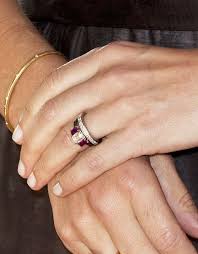 When princess eugenie and longtime boyfriend jack brooksbank announced their engagement on monday, the royal couple accompanied the happy news with a britain's princess eugenie of york (l), displays her engagement ring containing a padparadscha sapphire surrounded by diamonds. The Most Expensive Royal Engagement Rings Ranked Who What Wear