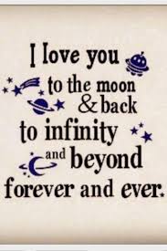 It looks like we don't have any quotes for this title yet. I Love You To The Moon And Back To Infinity And Beyond Forever And Ever