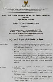Contoh sk pengurus masjid dari kepala desa. Sk Pengurus Upz Al Huda Upz Masjid Al Huda Sungailiat Facebook
