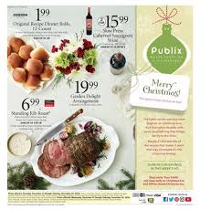 Publix christmas dinner options : Publix Weekly Ad Christmas Deals 2016 Dec 14 24 2016 Weeklyads2