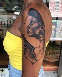Rainbow spectrum tattoo on the arm by tattooist batul. Tattoo Artists Of Color On Working With Dark Skin Allure