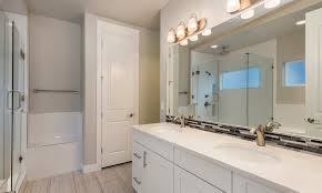 This creates the illusion of a backsplash without the cost of tile installation. 30 Bathroom Backsplash Ideas Tile Sink Vanity Backsplash