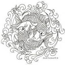 Koi Fish Tattoo Designs Black And White Tattoos Zimbio Art Japanese Embroidery Koi Fish Tattoo