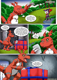 Guilmons Birthday Surprise Porn Comics [Palcomix] (digimon tamers) Rule 34  Comics – R34Porn