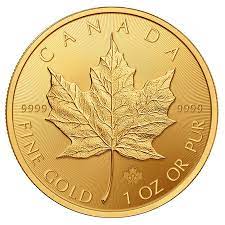 Each canadian gold maple leaf coin is available in 1 oz, ½ oz, ¼ oz, 1/10 oz, 1/20 oz. Buy 1 Oz Canadian Gold Maple Leaf Gold Coins U S Money Reserve