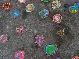 Chewing Gum Street Art Sussigkeiten Kunst Streetart Kaugummi