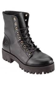 Lumberjack A3322135 Siyah Kadin Deri Bot Modasto Giyim Moda Modasto Com A3322135 Bot Deri Giyim Kadin Lumberjac Lumberjack Shoes Boots Cute Boots