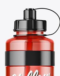 Download 1000ml Plastic Sport Bottle Mockup In Bottle Mockups On Yellow Images Object Mockups