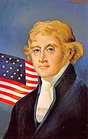 Amazon.com: President Thomas Jefferson Artist Morris Katz Postcard