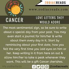 Cancer zodiac love traits show that the cancer man is great at making new friends. The Zodiac Signs And Love Letters Zodiac Reads