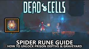 Learn to roll · there's more than one route to take through dead cells · focus first on unlocking potions and starting equipment · in a rush? Patrick Maka En Twitter Dead Cells Spider Rune How To Unlock The Prison Depths Graveyard Motiontwin Deadcells Https T Co Hkzqqntpo2 Https T Co Yktwlbbbjt
