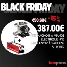 Black Friday Soldes Set Hachoir A Viande Electrique N 12 Poussoir A Saucisse Reber 387 Au Lieu De 456 Tompres Hachoir Materiel De Cuisine Sauce