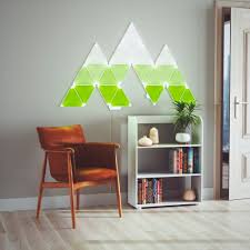 The display's aluminum strip design makes it light in weight, allowing for quick installation. Best Buy Nanoleaf Rhythm Edition 9 Panels Multicolor Nl28 2003tw 9pk
