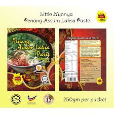 Cara buat laksa penang simple dan mudah. Little Nyonya Pes Asam Laksa Penang Segera Instant Penang Asam Laksa Paste 250gm Shopee Malaysia