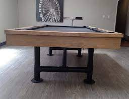 View all pool tables, luxury pool tables The Bedford Pool Table By Imperial Industrial Design With Dining Top