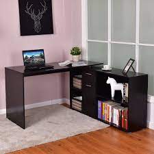 This L Shape Computer Desk Features A Distinctive Rotating Design That Can Be Adjusted To Your Needs Custom Computer Desk Computer Desk Unique Office Furniture