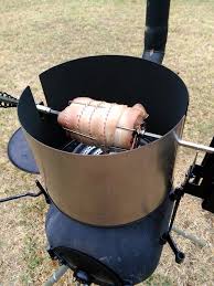 Make sure to leave the pieces sticking out from 1″ to. Wind Shield For Ozpig When Using Spit Fire Cooking Camp Cooking Rocket Stoves