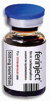 Ferinject: Dosage & Side Effects | MIMS Thailand