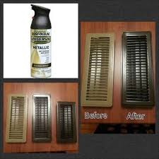 Just A Coat Of Spray Paint Will Make Old Air Vents Look New Again Home Upgrades Home Repairs Home Improvement Projects