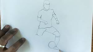 See more ideas about football player drawing, football, football players. Football Player Drawing For Beginners Step By Step Football Player Drawing Youtube