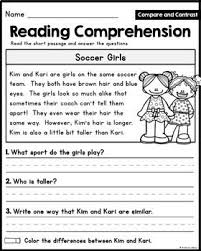 Reading Comprehension Passages Compare And Contrast Lit Reading Comprehension Reading Comprehension Lessons Reading Comprehension Passages
