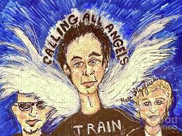 Train Calling All Angels Jigsaw Puzzle by Geraldine Myszenski