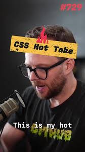 Hot take: Scott Tolinski thinks almost all the CSS tools people like are  just solving scoping issues. 🔥 Today's Episode: CSS Native @scope This  episode covers the new native CSS scoping feature using ...