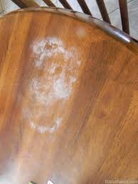 How To Get White Marks Off Wooden Furniture From Www Illjustpaintit Com Who Knew White Mark Wooden Furniture Wood Care