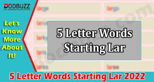 5 letter words starting with s. 5 Letter Words Starting Lar April Find Complete List