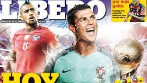 Hoy somos más (portugál translation). Diario Peruano Enciende La Rivalidad Con Chile Hoy Somos Portugal Alairelibre Cl