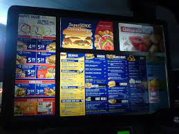 Menu Sonic Drive In Breakfast Burger Kids Meals