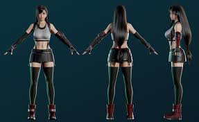 Artstation Tifa Lockhart Ffvii Remake Fan Art Ryan Reos Final Fantasy Girls Final Fantasy Vii Final Fantasy 7 Tifa