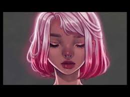 A digital painting tutorial on how to paint hair. How To Draw Hair Speedpaint Youtube