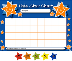 Star Reward Charts Stickers Pack
