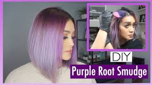 Can you do ombré at home? Diy Purple Shadow Root Youtube