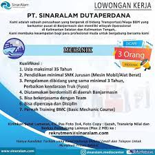 Perusahaan yang bergerak dibidang makanan dan minuman, saat ini untuk pengembangan area penjualan di wilayah : Lowongan Kerja Di Prov Kalimantan Selatan Maret 2021