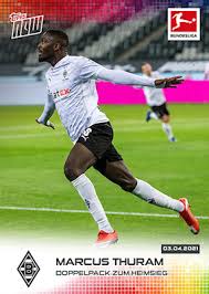 Daten, spielerprofile und statistiken zu allen profis der bundesliga aus der saison bundesliga Football Cartophilic Info Exchange Topps Topps Now Bundesliga 2020 21 08 German