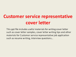 We did not find results for: Customer Service Representative Cover Letter