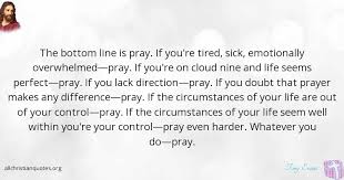 From tony evans' book of illustrations: Tony Evans Quote About Circumstances Control Life Pray All Christian Quotes