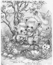Fantasy world in grayscale | includes free pdf version with color guide 42 coloring pages of fantasy, fairies, flowers, mushrooms, elves and more pages are printed on one side, size 8x11 in. Coloring For Adults Kleuren Voor Volwassenen Grayscale Coloring Animal Coloring Pages Cute Coloring Pages