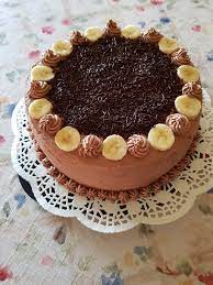 banana chocolate cake cake decorating cupcake cakes chocolate cake decoration