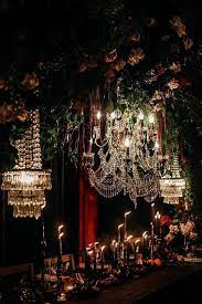 Halloween Vibes Indoor Garden Wedding Luxury Wedding Venues Wedding Decorations
