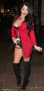 Red hot vicki chase strips outside and touches her beautiful pussy. Jacqui Ryland Strips Down For Halloween In Racy Ringmaster Costume Daily Mail Online