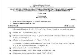 Repartizarea candidaţilor pe posturile didactice de predare vacante publicate pentru angajare pe perioadă nedeterminată se realizează în şedinţe publice organizate de inspectoratele şcolare, miercuri, 31 iulie. Titularizare 2019 Subiecte Rezultate Pe Edu Ro InformaÈ›ii De UltimÄƒ OrÄƒ Calendar Program