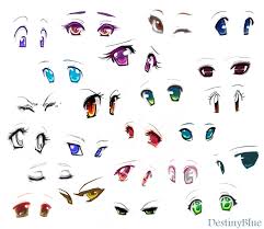 How to draw anime eyes i can actually draw these wow dizzy. Anime Eyes By Destinyblue On Deviantart