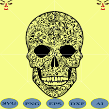 Free Free Sunflower Skull Svg 650 SVG PNG EPS DXF File
