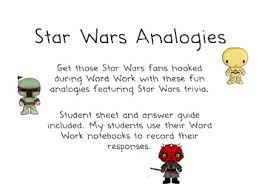 Be the first to discover secret destinations, travel hacks, and more. Star Wars Analogies By Jennifer Crill Teachers Pay Teachers