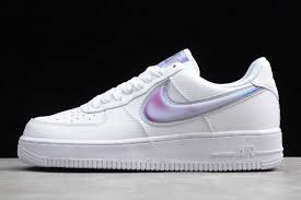 2019 Nike Air Force 1 Low Oversized Swoosh White Racer Blue Ao2441 101 Nike Shoes Air Force Nike Air Force Ones Nike Air